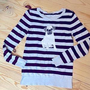 Cute Loft Pug Sweater
